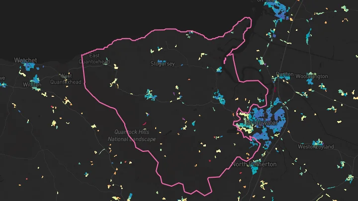 House price heatmap showing property values across Cannington