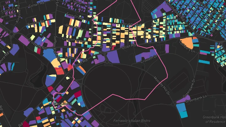 House price heatmap showing property values across Liverpool