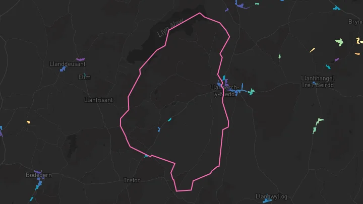 House price heatmap showing property values across Carmel