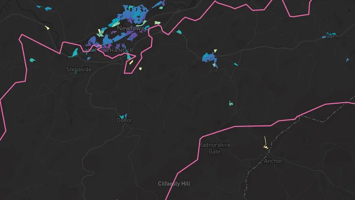 House price heatmap showing property values across Kerry