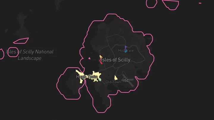 House price heatmap showing property values across St Marys